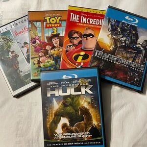The Incredible Hulk Blu-ray - Green Action Cover